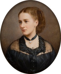 Portrait de Lady Ida Lumley, vicomtesse Newport 1870, ensuite comtesse de Bradford (1848-1936)