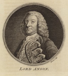 Portrait de Lord Anson