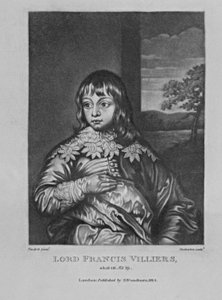 Portrait de Lord Francis Villiers, de 