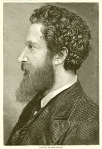 Portrait de Lord Lytton - English School