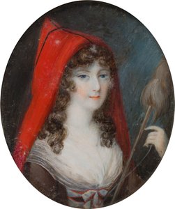 Portrait de Lucy Byng, 1ère comtesse de Bradford - English School