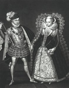 Portrait de Marie Stuart (1542-87) et Henry Stewart, Lord Darnley (1545-67), 29 juin 1565