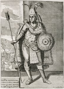 Portrait de Montezuma II (1466-1520) de 