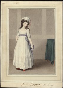 Portrait de Mme Brown en tant que Lucy