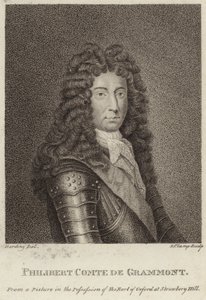Portrait de Philibert, comte de Gramont - English School