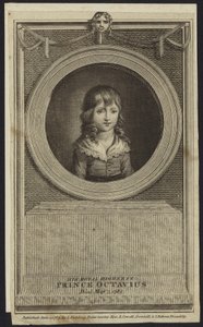 Portrait du Prince Octavius - English School