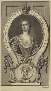 Portrait de la Princesse Augusta de Saxe-Gotha-Altenbourg - English School