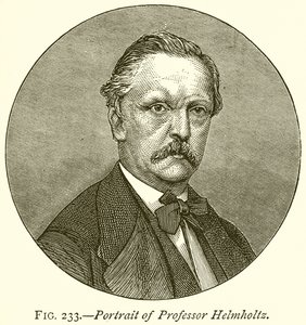 Portrait du professeur Helmholtz - English School