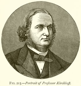 Portrait du professeur Kirchhoff - English School