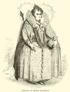 Portrait de la reine Élisabeth (gravure)
