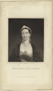 Portrait de la reine Victoria - English School