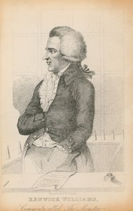 Portrait de Renwick Williams, communément appelé Le Monstre - English School