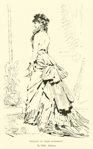 Portrait de Sarah Bernhardt - English School