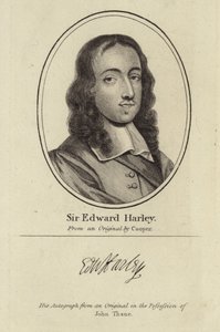 Portrait de Sir Edward Harley - English School