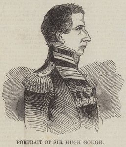 Portrait de Sir Hugh Gough (gravure)
