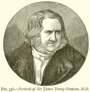 Portrait de Sir James Young Simpson, M.D. - English School
