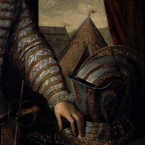 Portrait de Sir Robert Dudley, comte de Leicester (détail)