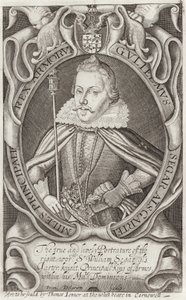 Portrait de Sir William Segar - English School