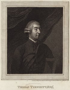 Portrait de Thomas Tyrwhitt - English School