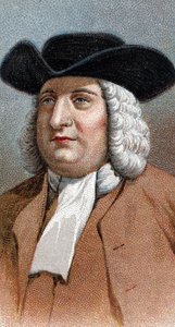 Portrait de William Penn (1644-1718) - De la série « Leaders of Men » - Chromolithographie - École anglaise, 20e siècle