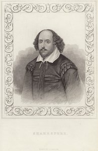 Portrait de William Shakespeare - English School