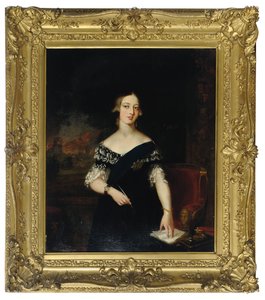 Portrait de la jeune reine Victoria
