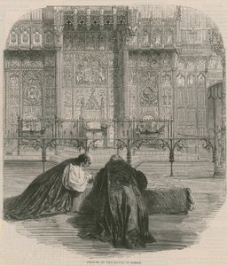 Prière à la Chambre des Lords - English School