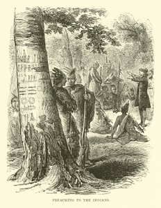 Prédication aux Indiens - English School