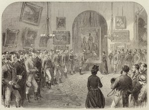 Présentation à la comtesse de Yarborough
