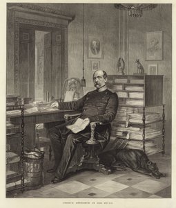 Le prince Bismarck dans son étude - English School