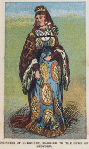 Princesse de Bourgogne, mariée au duc de Bedford