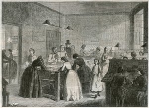 Imprimerie (Victoria Press) à Great Coram Street, pour l