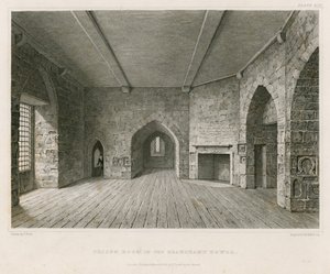 Salle de prison dans la tour Beauchamp