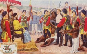 Le soldat Mayse des Buffs refuse de se prosterner devant le Mandana chinois
