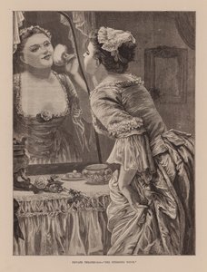 Private Theatricals, "The Finishing Touch" (gravure) - English School