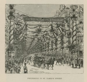 Procession dans St James