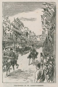 Procession dans St James