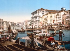 Processione sul Canal Grande, Venise