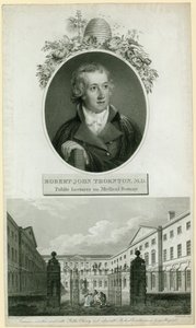 Professeur John Thornton, conférencier public en botanique médicale - English School