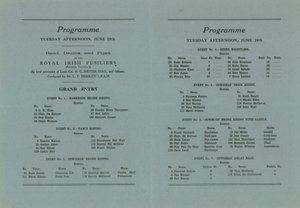 Programme du premier rodéo international - English School