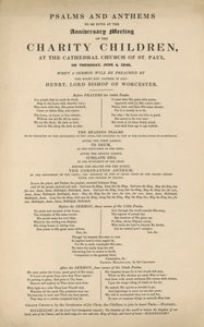 Programme des Psaumes et des Hymnes - English School