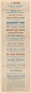 Programme de la grande fête et bazar au profit de l