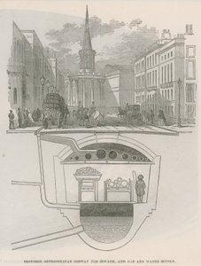 Métro métropolitain proposé - English School