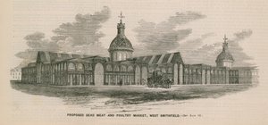 Projet de marché de viande et de volaille, West Smithfield - English School