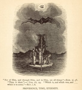 Providence, temps, éternité (gravure)