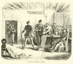 Partie de fourrage prussienne, mars 1871 - English School
