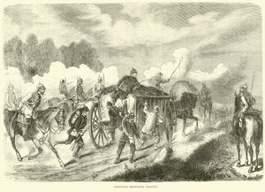 Wagons de provisions prussiens - English School