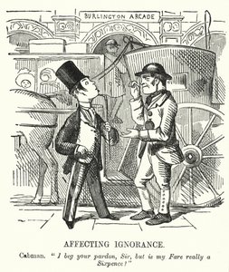 Ignorance Affectée : Conducteur de Taxi de Londres - English School
