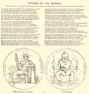 Caricature de Punch : Images de la République et son revers, Socialisme, Communisme et Athéisme
