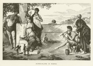 Marionnettiste à Pompéi - English School